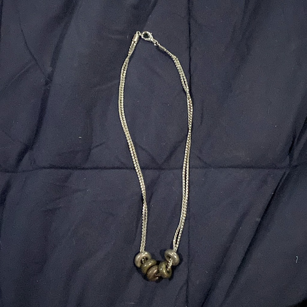 18” Silver Colored Necklace